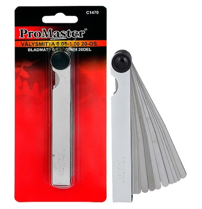 VÄLYSMITTA 0,05-1,00 MM kuva