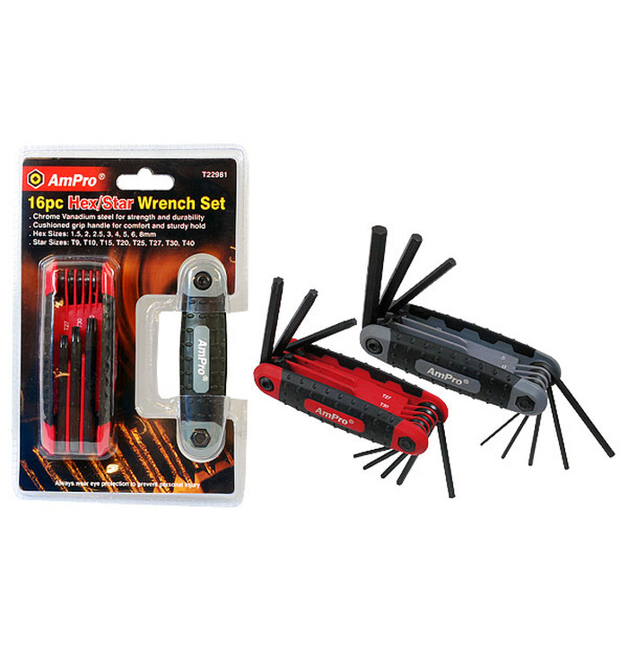 AVAINSARJA TORX/KUUSIO TAITTUJA 16-OS. kuva