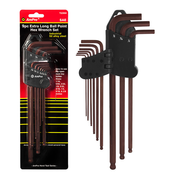 KUUSIOAVAINSARJA 9-OS S2 SAE PITKÄ kuva