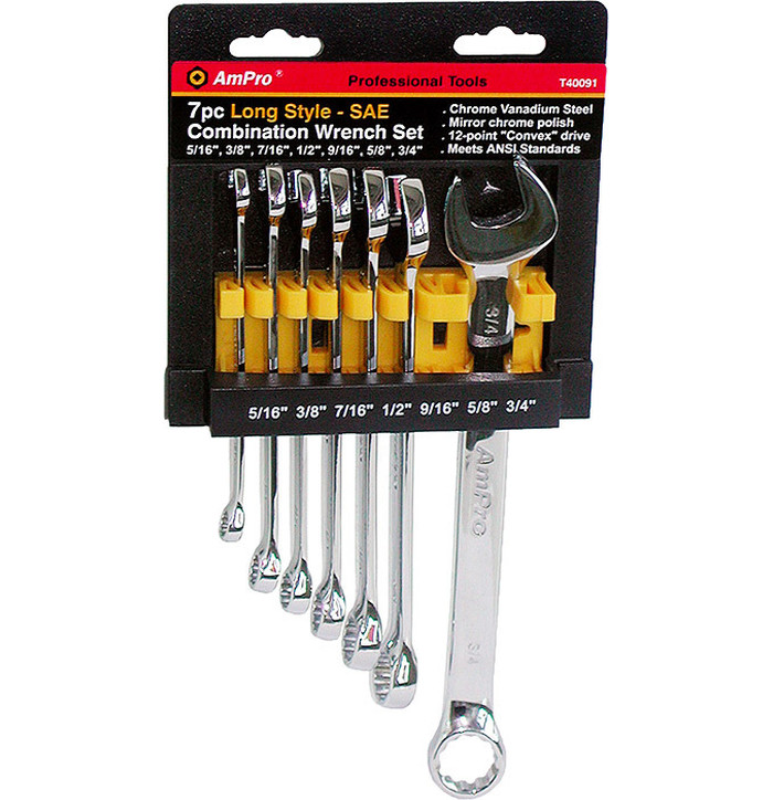 KIINTOAVAINSARJA 7-OS 5/16"-3/4" SAE kuva