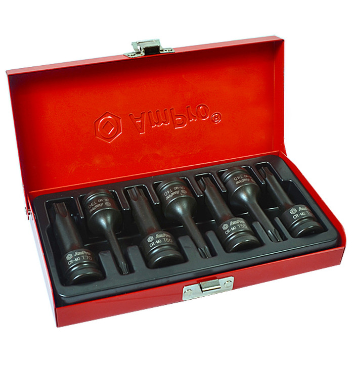 TORX-KÄRKIHYLSYSARJA 1/2" 7-OS VOIMA" kuva