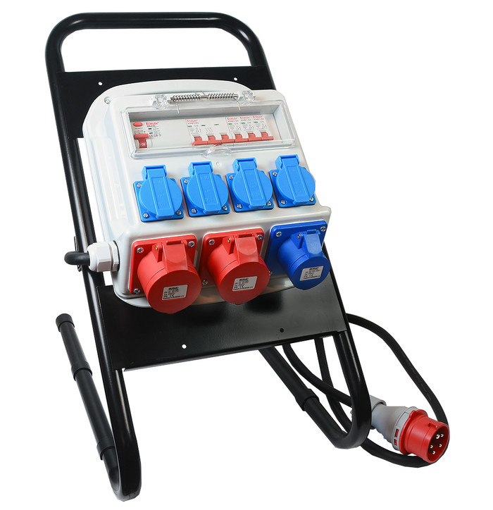 X TYÖMAAKESKUS 16A SULAKKEILLA kuva