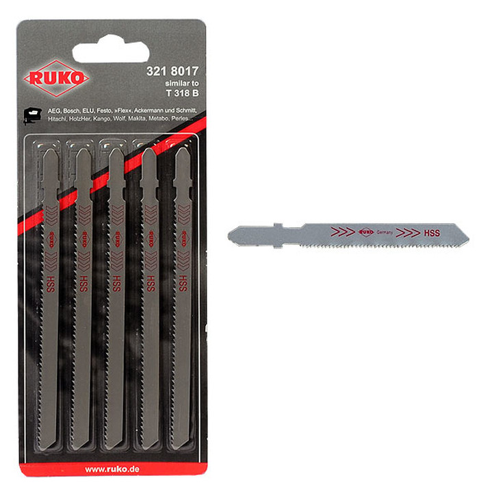 KUVIOSAHANTERÄ HSS 24TPI/77MM/5KPL kuva