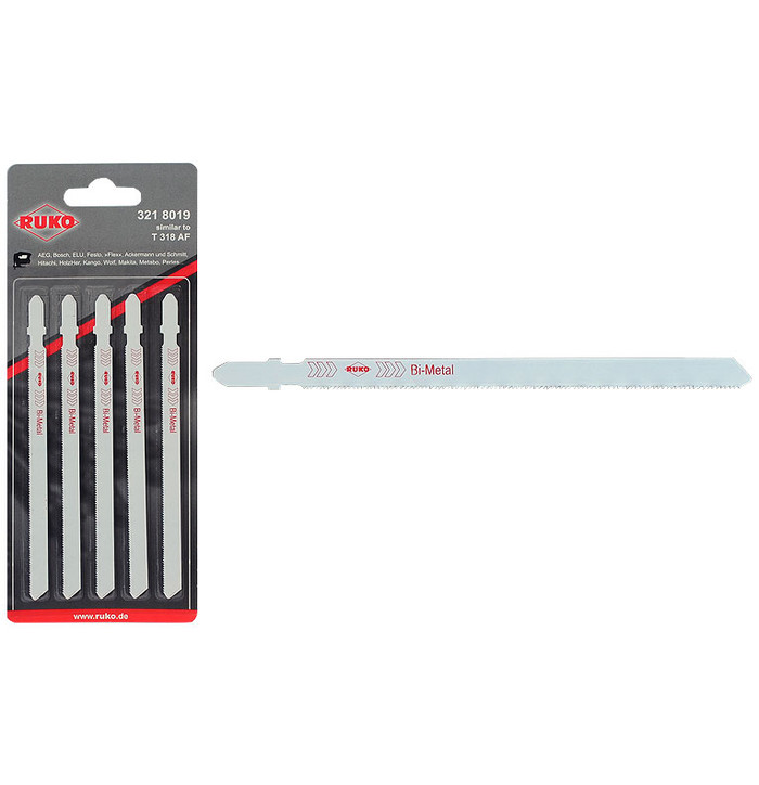 KUVIOSAHANTERÄ BIM 24TPI/132MM/5KPL kuva