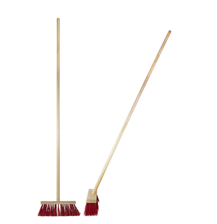 KATUHARJASETTI 25/140CM PUNAINEN kuva