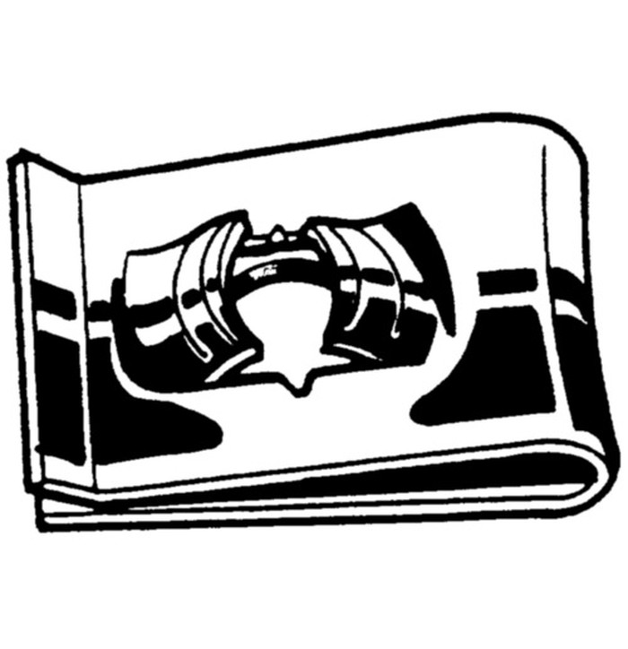 PELTIMUTTERI 5.5 MM SNU 0538 ZNC kuva