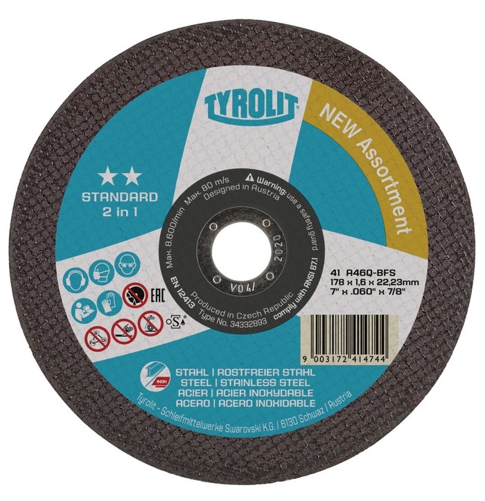 KATKAISULAIKKA 125X1.6X22 2IN1 STD kuva