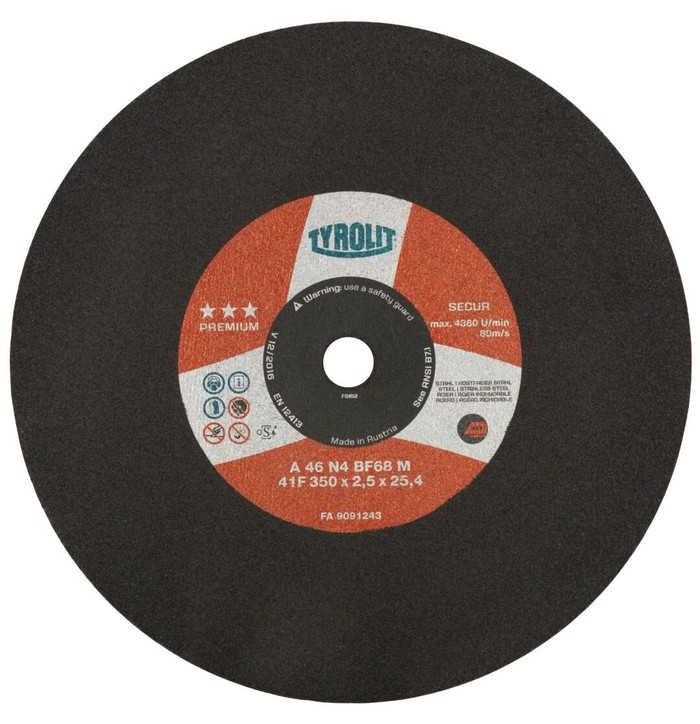 KATKAISULAIKKA 350X2.5X25.4 INOX PRE kuva