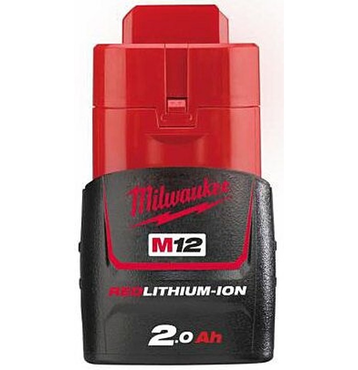 MILWAUKEE 12V 2AH AKKU M12B2 kuva