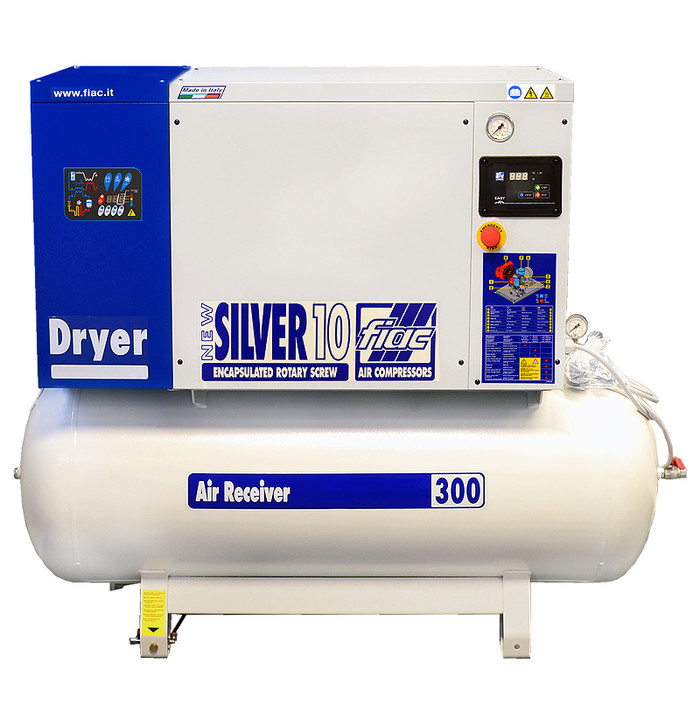 RUUVIKOMPRESSORI 270L/860L/10HP/400V kuva