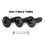7380 2 TORX BLACK DELTA