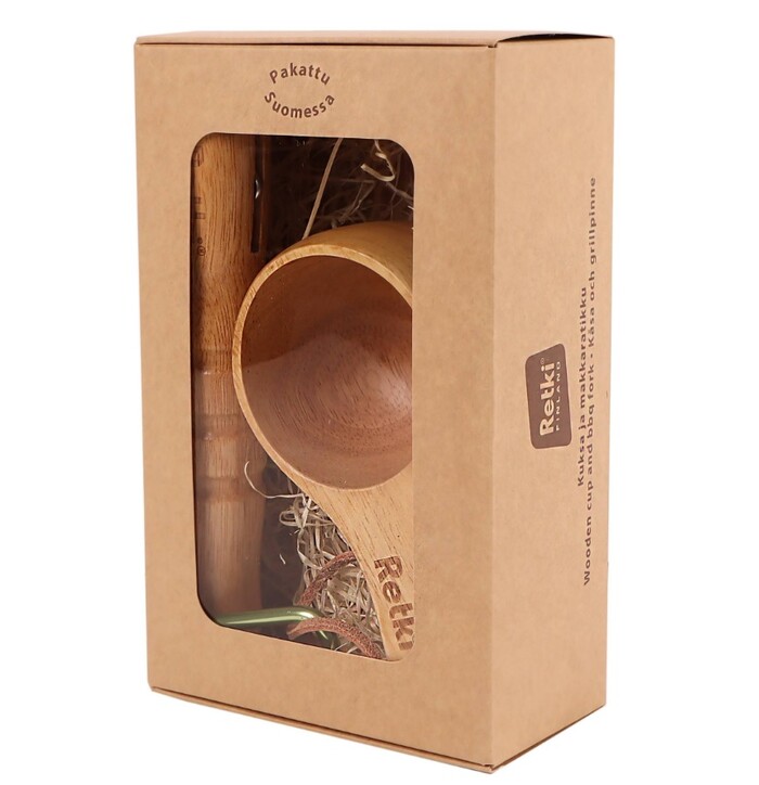 Retki Lahjapakkaus kuksa + makkaratikku kuva