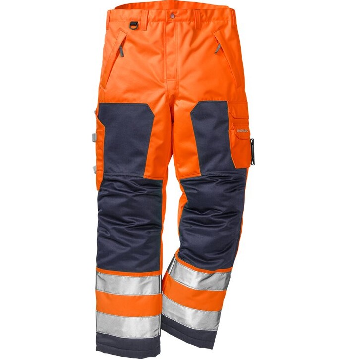 Fristads 2034 PP High vis talvihousut LK2 oranssi/sininen XL kuva